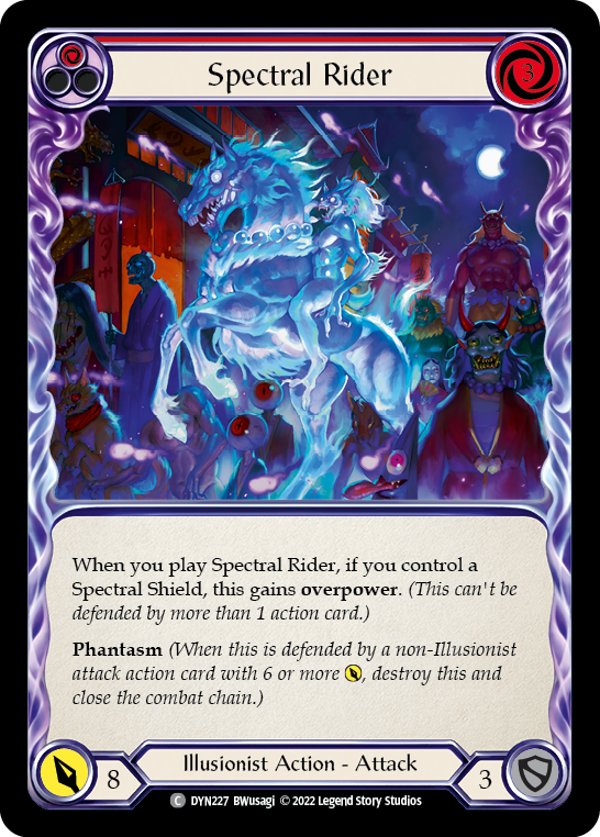 Spectral Rider (Red) [DYN227] (Dynasty) | Chromatic Games