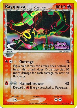 Rayquaza (26/110) (Delta Species) (Stamped) [EX: Holon Phantoms] | Chromatic Games