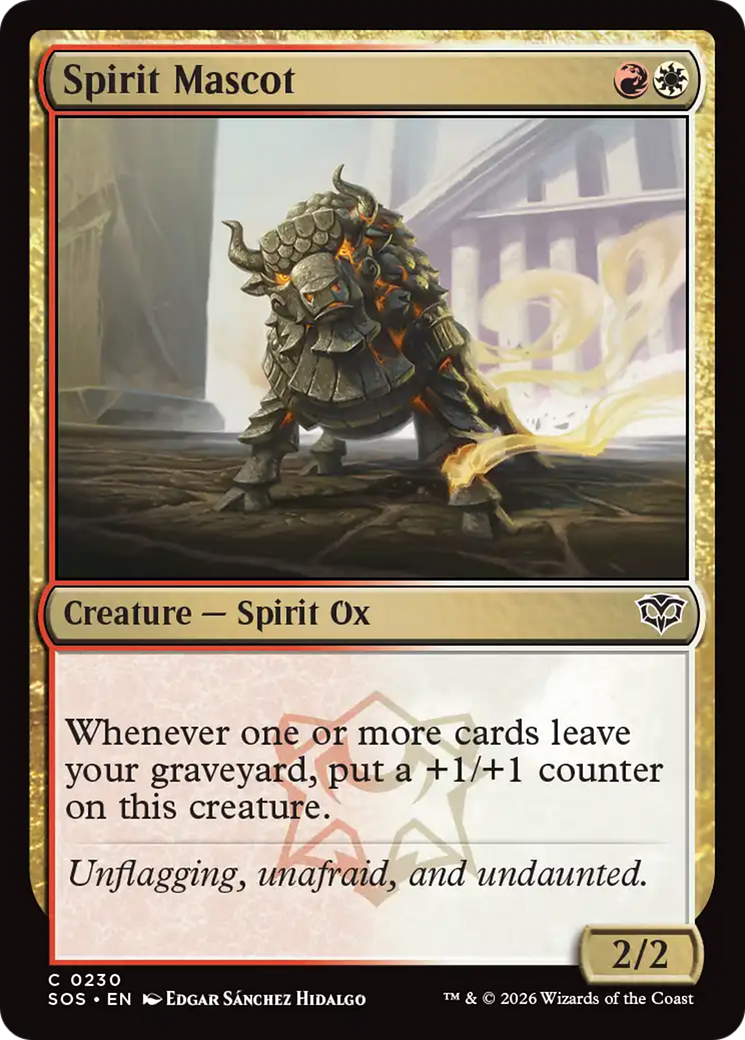 Spirit Mascot [Secrets of Strixhaven] | Chromatic Games