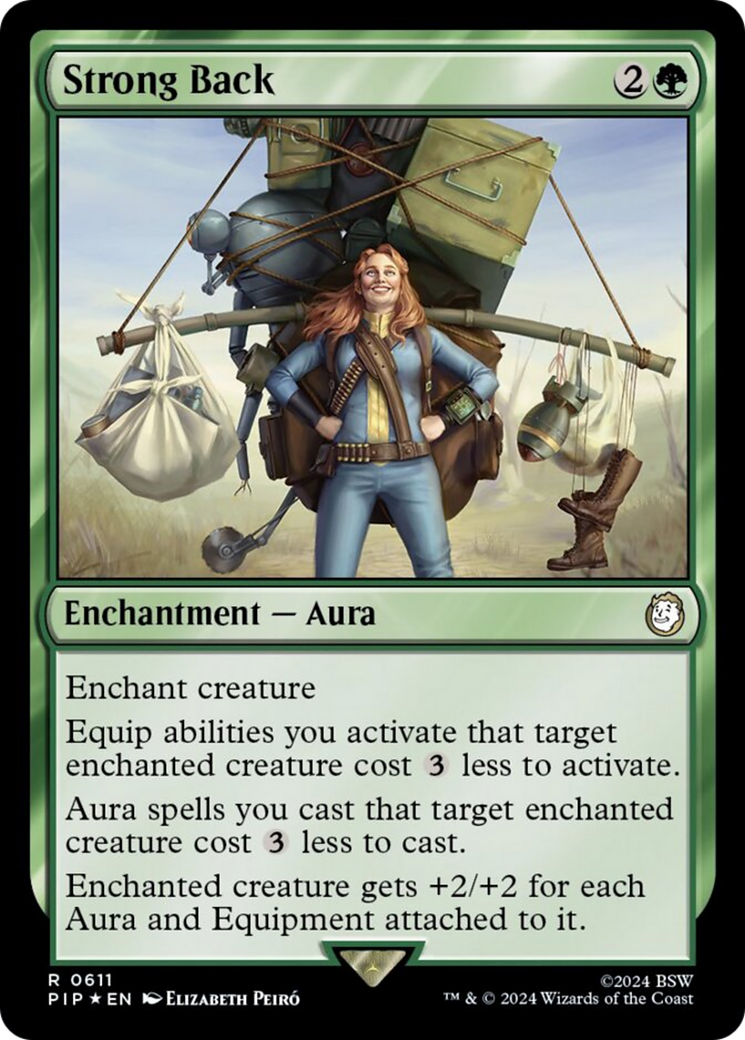 Strong Back (Surge Foil) [Fallout] | Chromatic Games