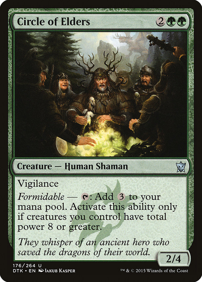 Circle of Elders 176/264 (Dragons of Tarkir)  | Chromatic Games
