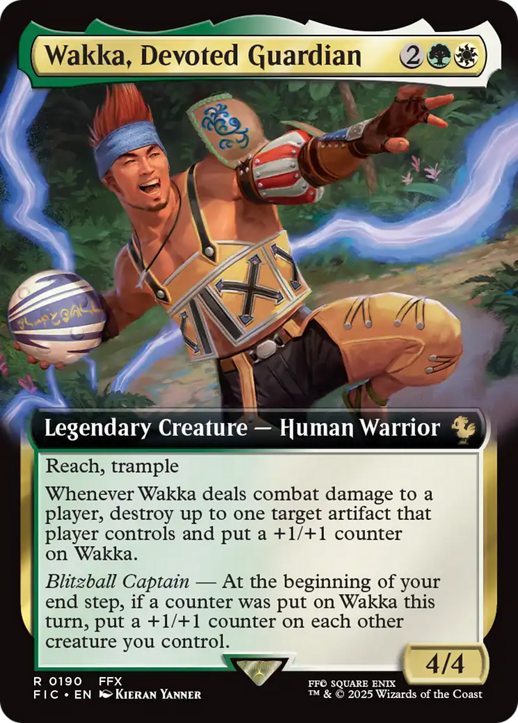 Wakka, Devoted Guardian (Extended Art) [FINAL FANTASY Commander] | Chromatic Games