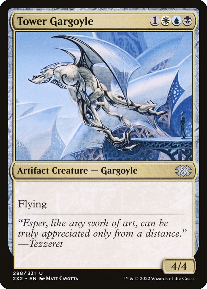 Tower Gargoyle 288/331 (Double Masters 2022)  | Chromatic Games