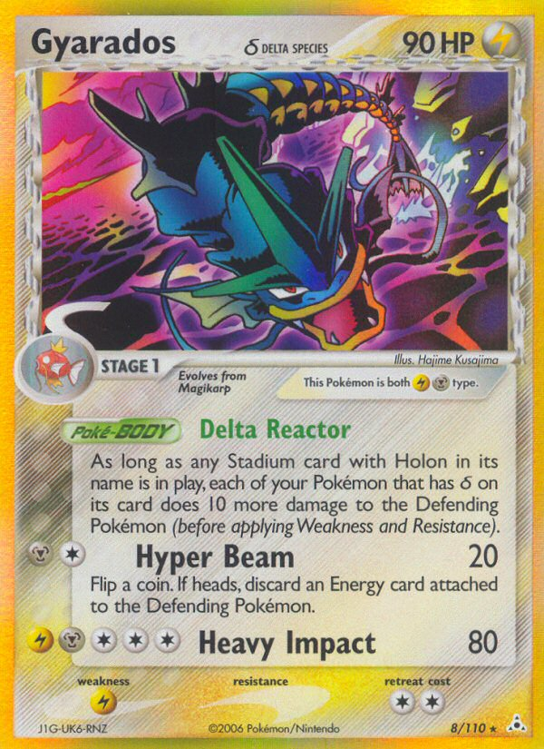 Gyarados (8/110) (Delta Species) [EX: Holon Phantoms] | Chromatic Games