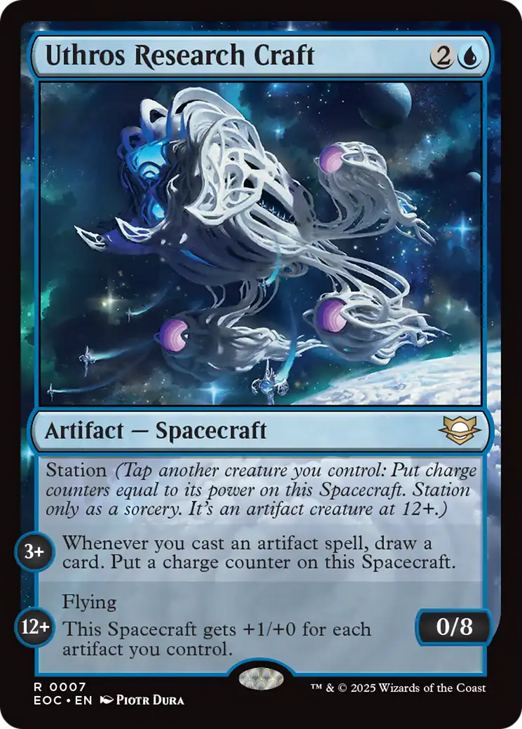 Uthros Research Craft [Edge of Eternities Commander] | Chromatic Games