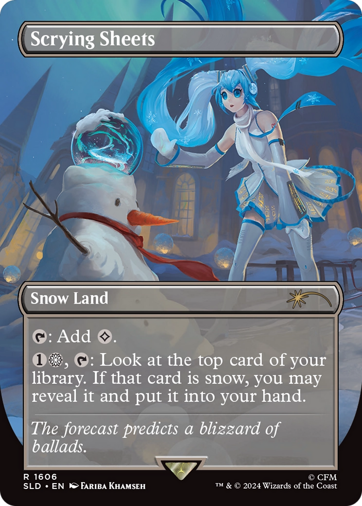 Scrying Sheets [Secret Lair Drop Series] | Chromatic Games