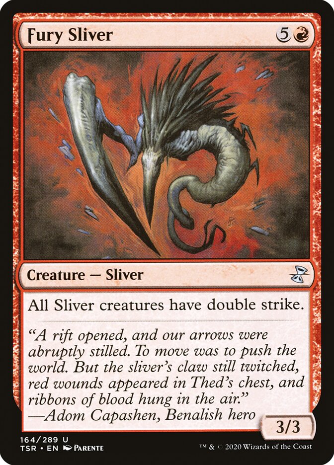 Fury Sliver 164/289 (Time Spiral: Remastered)  | Chromatic Games