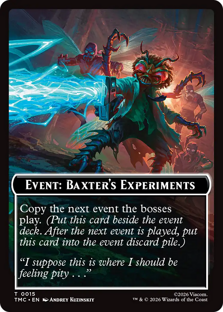 Event: Baxter's Experiments [Teenage Mutant Ninja Turtles Commander Tokens] | Chromatic Games
