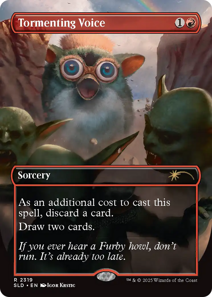 Tormenting Voice [Secret Lair Drop Series] | Chromatic Games