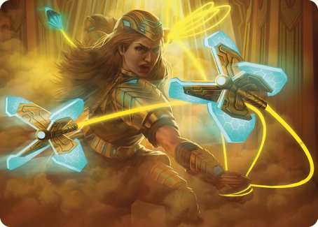 Bladehold War-Whip Art Card [Phyrexia: All Will Be One Art Series] | Chromatic Games