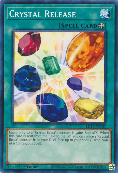 Crystal Release [LDS1-EN107] Common | Chromatic Games