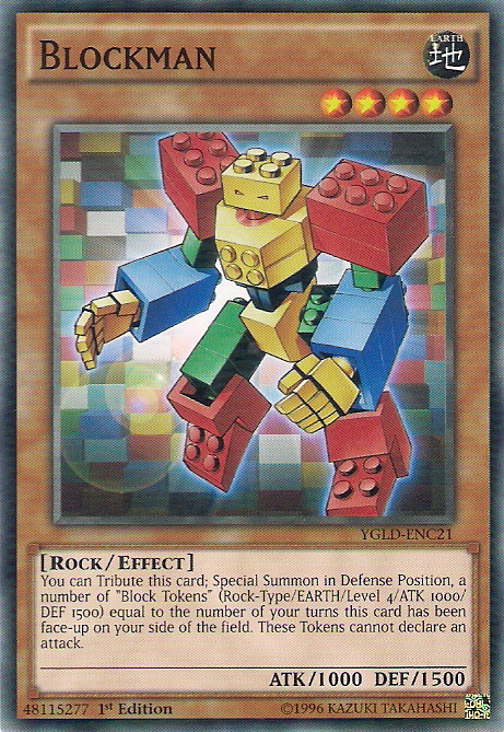 Blockman [YGLD-ENC21] Common | Chromatic Games