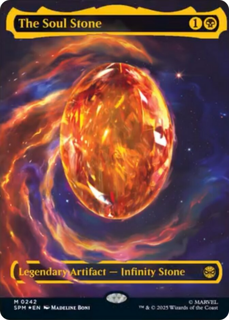 The Soul Stone (Cosmic Foil) [Marvel's Spider-Man] | Chromatic Games
