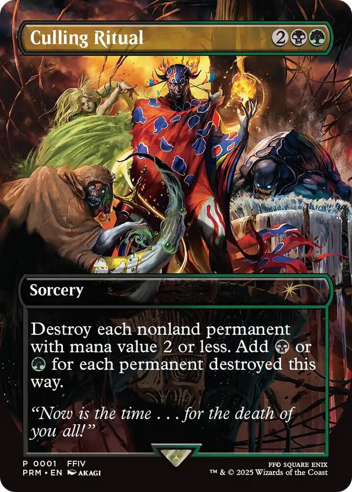 Culling Ritual 1 (WPN & Gateway Promos)  - Borderless | Chromatic Games