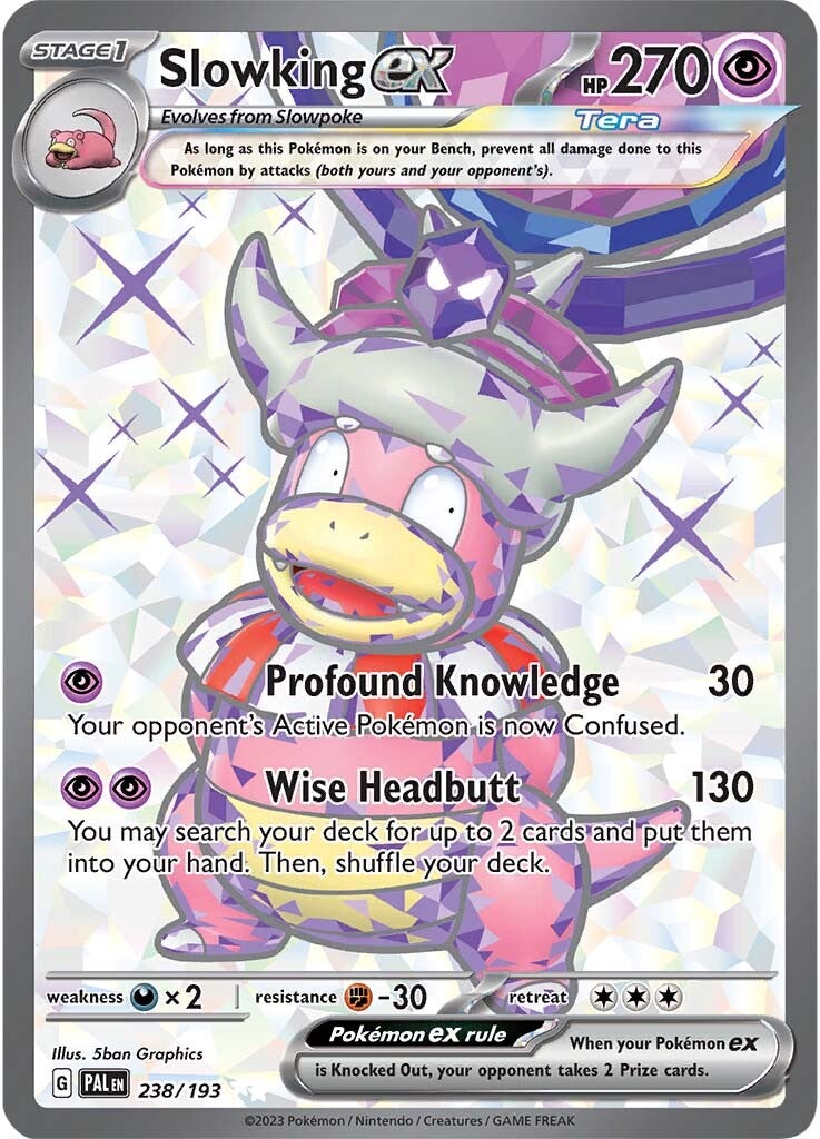 Slowking ex (238/193) [Scarlet & Violet: Paldea Evolved] | Chromatic Games