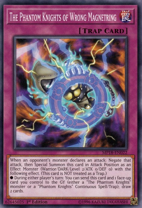 The Phantom Knights of Wrong Magnetring [MP18-EN022] Common | Chromatic Games