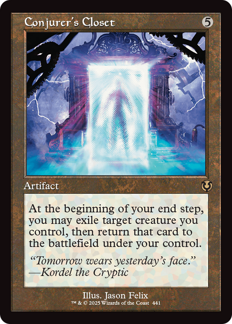 Conjurer's Closet (Retro Frame) [Innistrad Remastered] | Chromatic Games
