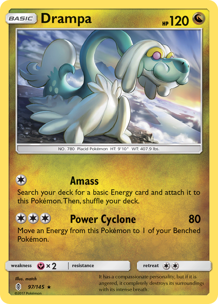 Drampa (97/145) [Sun & Moon: Guardians Rising] | Chromatic Games