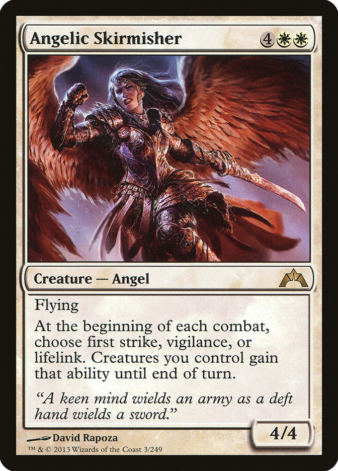 Angelic Skirmisher 3/249 (Gatecrash)  | Chromatic Games