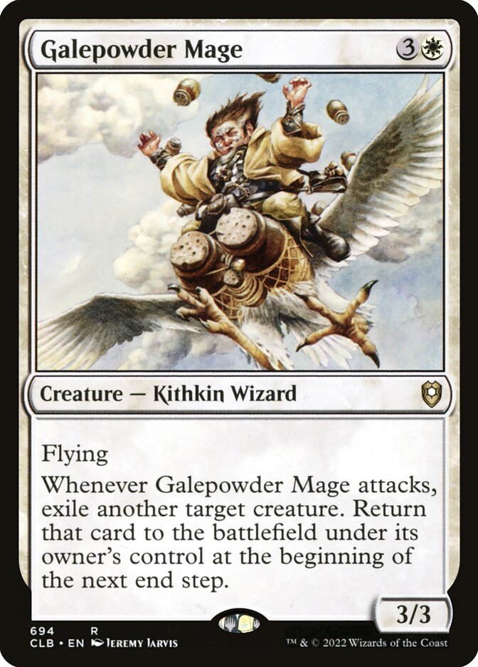 Galepowder Mage 694 (Commander Legends: Battle for Baldur's Gate)  | Chromatic Games