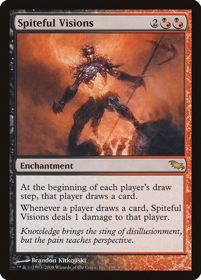 Spiteful Visions 198/301 (Shadowmoor)  | Chromatic Games
