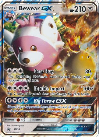 Bewear GX (SM34) (Jumbo Card) [Sun & Moon: Black Star Promos] | Chromatic Games