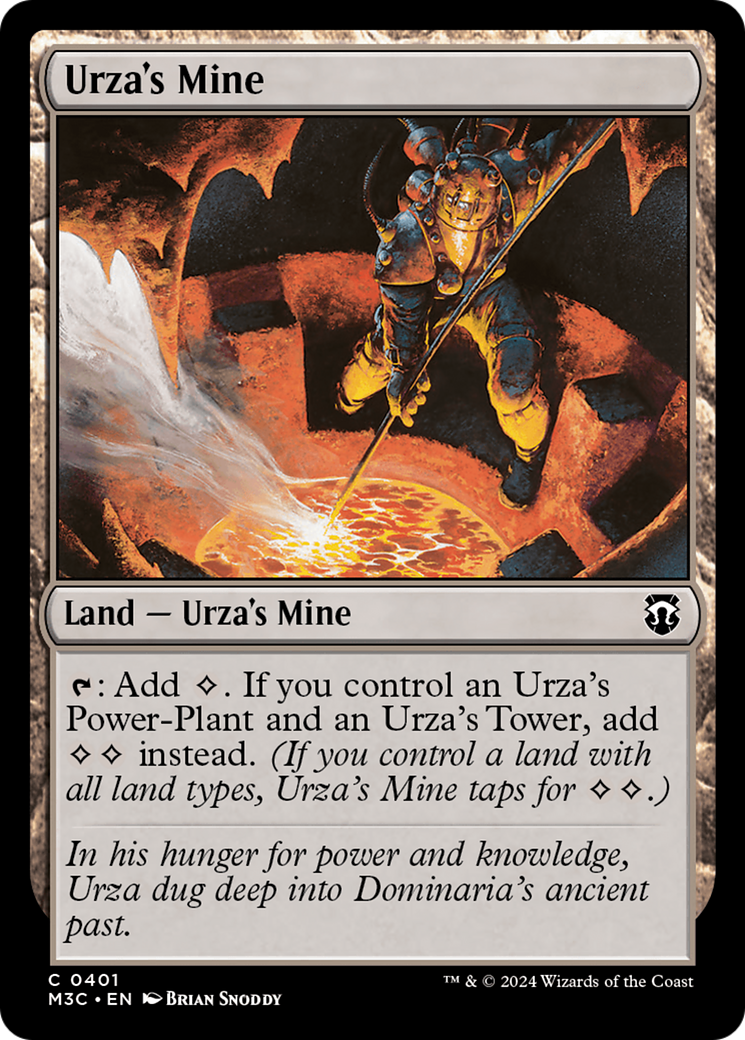 Urza's Mine (Ripple Foil) [Modern Horizons 3 Commander] | Chromatic Games