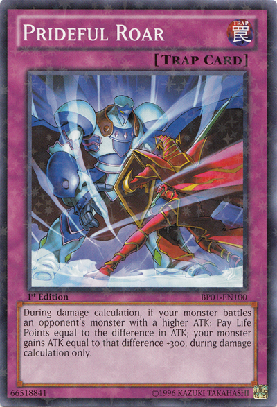 Prideful Roar [BP01-EN100] Starfoil Rare | Chromatic Games