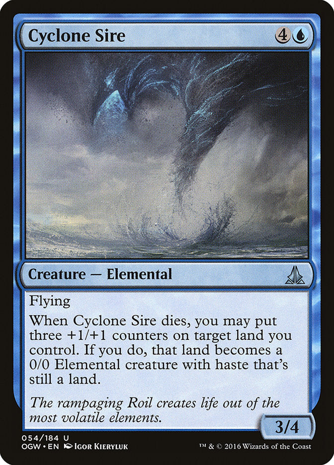 Cyclone Sire 54/184 (Oath of the Gatewatch)  | Chromatic Games