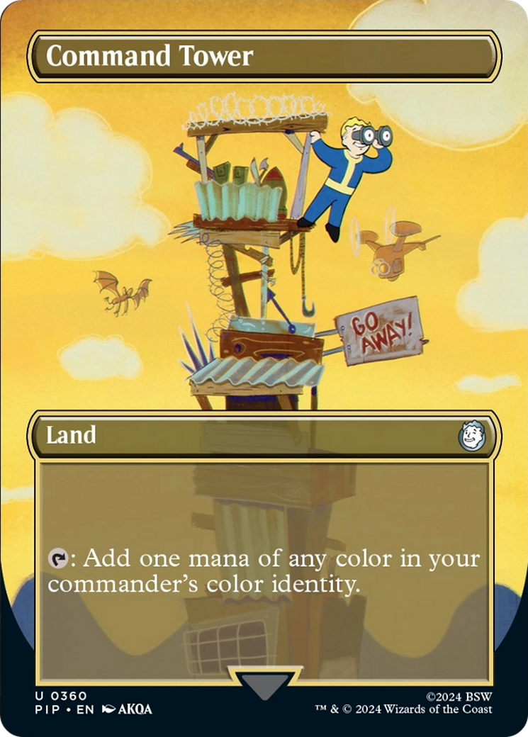 Command Tower (Borderless) [Fallout] | Chromatic Games