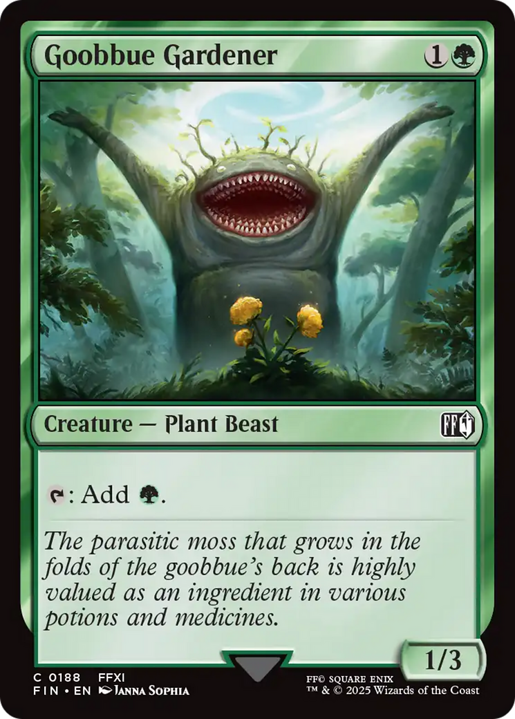 Goobbue Gardener [FINAL FANTASY] | Chromatic Games