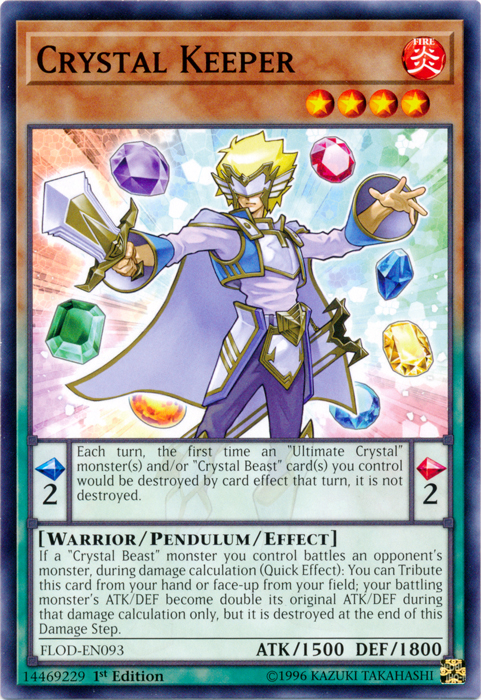 Crystal Keeper [FLOD-EN093] Common | Chromatic Games