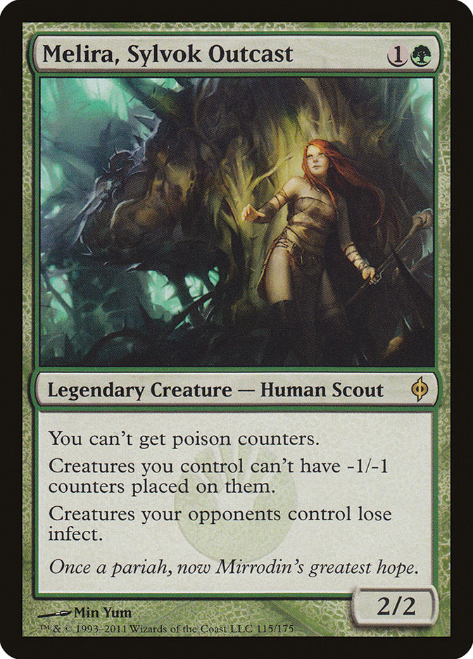 Melira Sylvok Outcast 115 (New Phyrexia)  | Chromatic Games