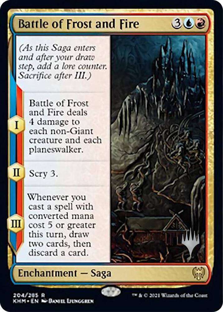 Battle of Frost and Fire 204 (Promo Pack: Kaldheim)  | Chromatic Games