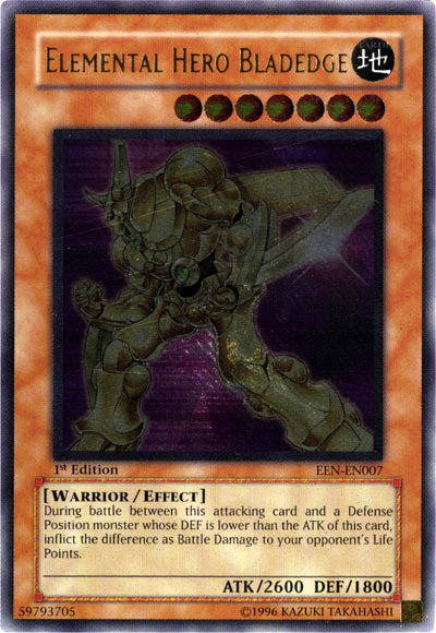 Elemental Hero Bladedge [EEN-EN007] Ultimate Rare | Chromatic Games