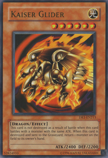 Kaiser Glider [DR1-EN213] Ultra Rare | Chromatic Games