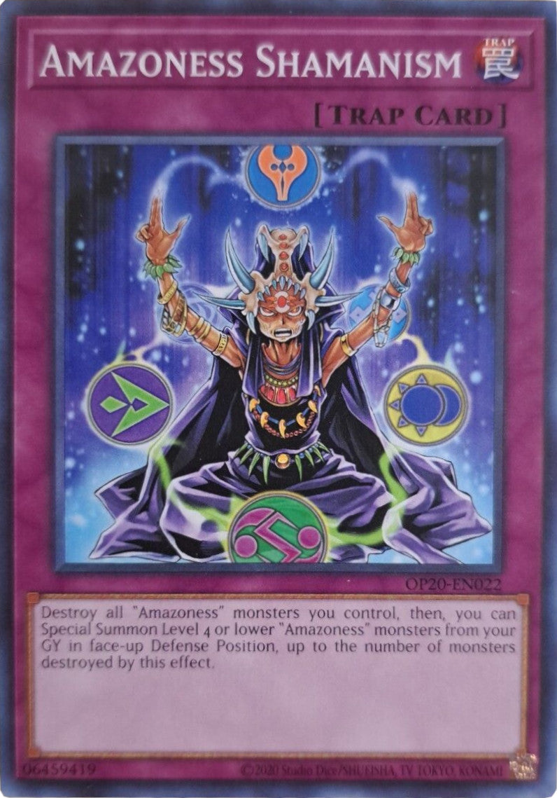Amazoness Shamanism [OP20-EN022] Common | Chromatic Games