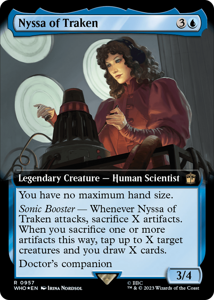 Nyssa of Traken (Extended Art) (Surge Foil) [Doctor Who] | Chromatic Games