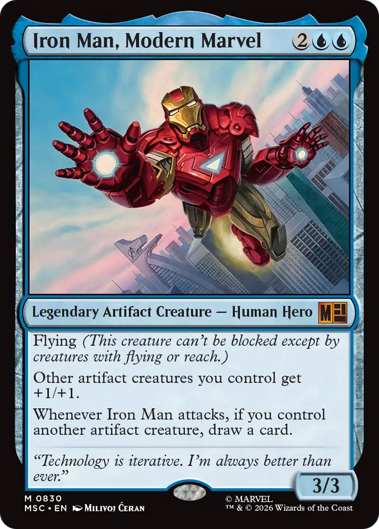 Iron Man, Modern Marvel [Marvel Super Heroes Commander] | Chromatic Games