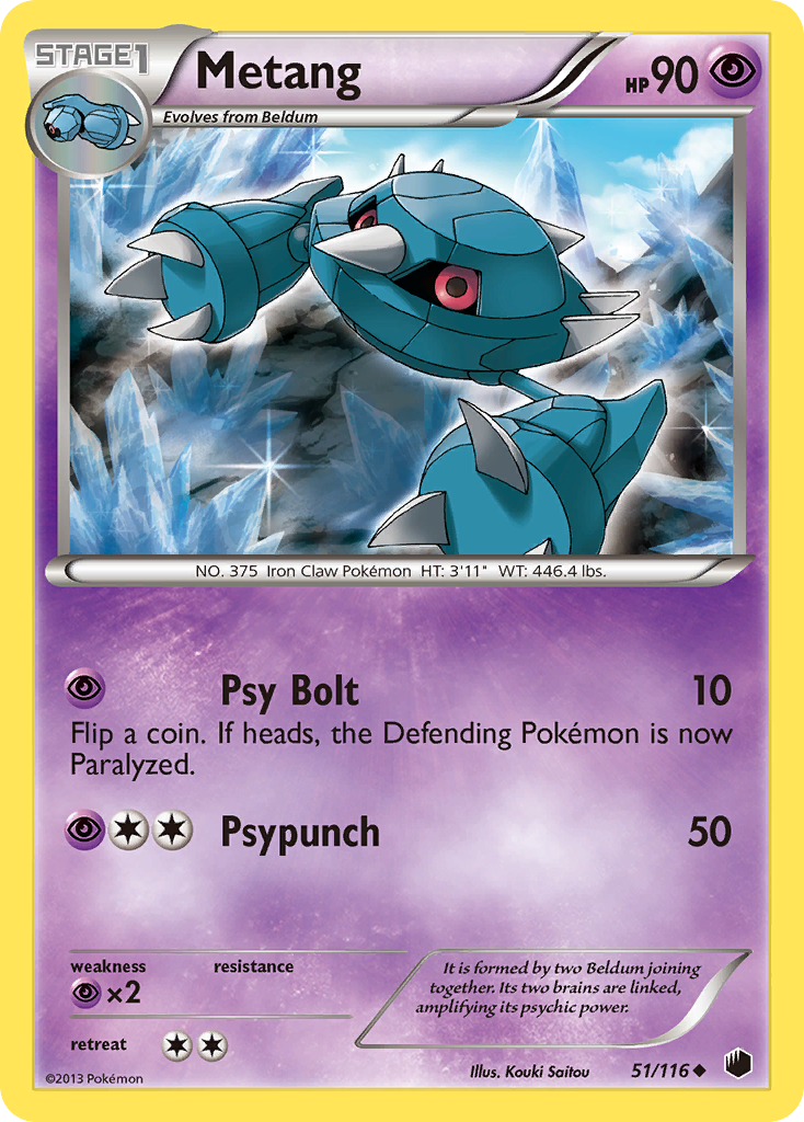 Metang (51/116) [Black & White: Plasma Freeze] | Chromatic Games