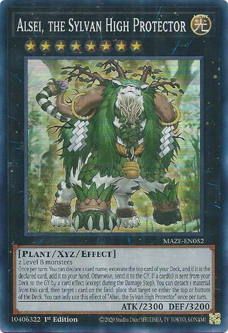 Alsei, the Sylvan High Protector [MAZE-EN052] Super Rare | Chromatic Games