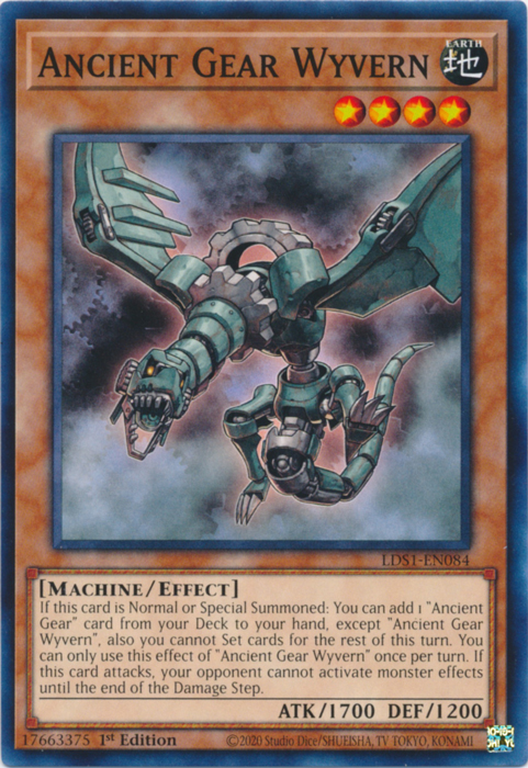 Ancient Gear Wyvern [LDS1-EN084] Common | Chromatic Games