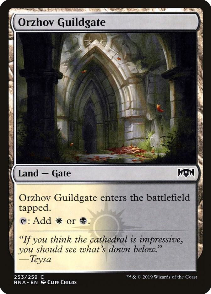 Orzhov Guildgate 253 253/259 (Ravnica Allegiance)  | Chromatic Games