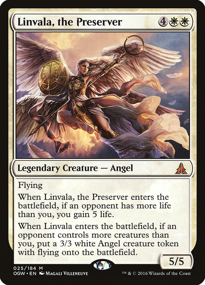 Linvala, the Preserver 25/184 (Oath of the Gatewatch)  | Chromatic Games
