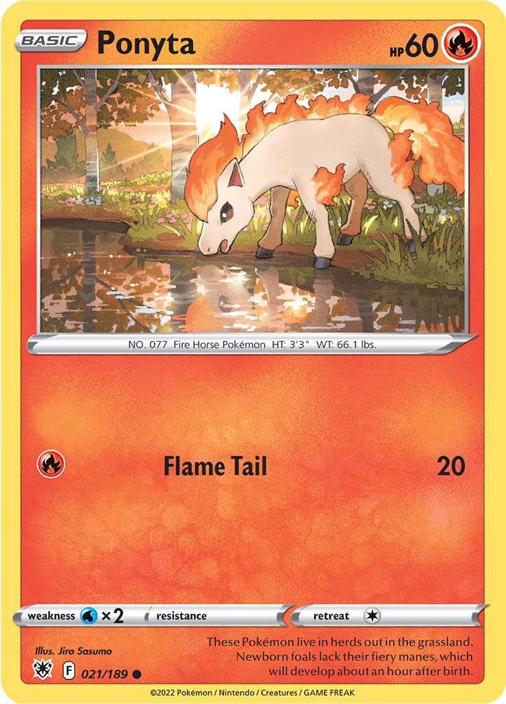 Ponyta (021/189) [Sword & Shield: Astral Radiance] | Chromatic Games