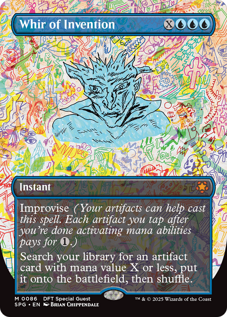 Whir of Invention (Borderless) [Aetherdrift Special Guests] | Chromatic Games