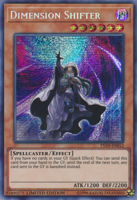 Dimension Shifter [TN19-EN012] Prismatic Secret Rare | Chromatic Games
