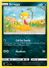Scraggy (50/73) [Sun & Moon: Shining Legends] | Chromatic Games