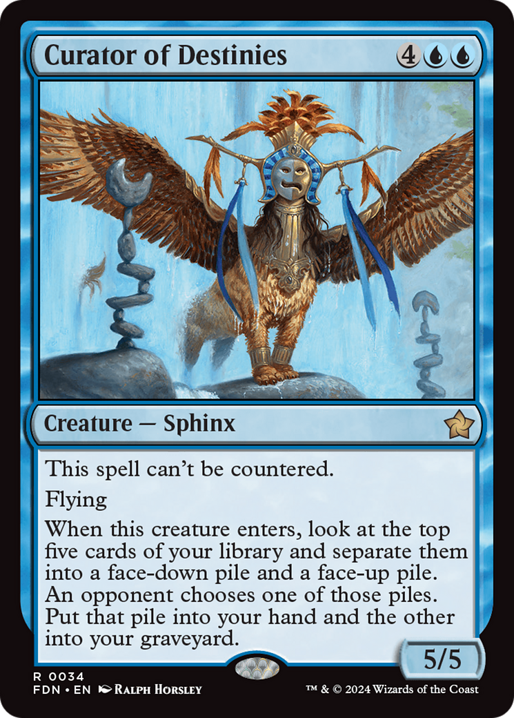 Curator of Destinies [Foundations] | Chromatic Games