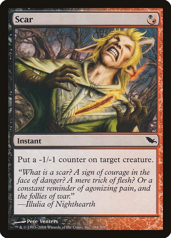 Scar 194/301 (Shadowmoor)  | Chromatic Games